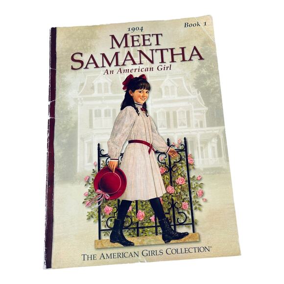 American Girl Pleasant Company Meet Samantha BOOK 1st First Edition Book 1 1998 - Picture 1 of 4